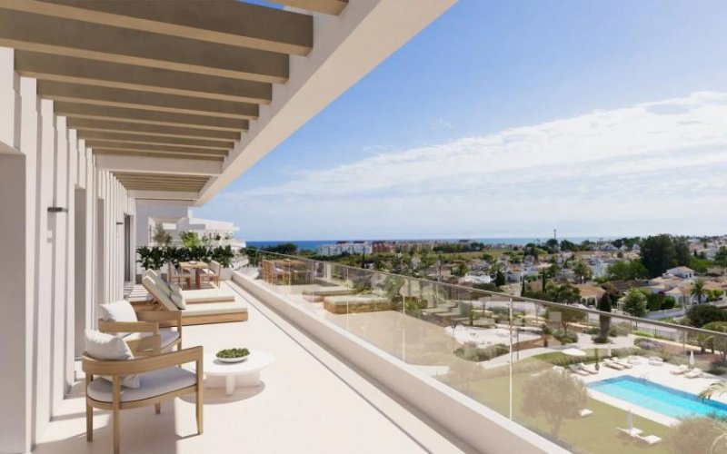 El Verger Appartements mit 2 Schlafzimmern, 2 Bädern, Klimaanlage, Fußbodenheizung in Bädern, Kfz-Stellplatz und Gemeinschaftspool nur