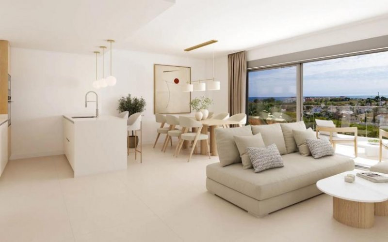 El Verger Appartements mit 3 Schlafzimmern, 2 Bädern, Klimaanlage, Fußbodenheizung in Bädern, Kfz-Stellplatz und Gemeinschaftspool nur