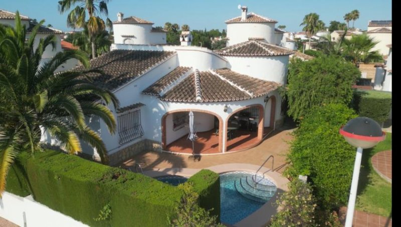 Els Poblets Schöne Villa mit Pool, Klima und Zentralheizung, alles auf einer Ebene, Rollstuhl geeignet, gute Vermietbarkeit Haus kaufen