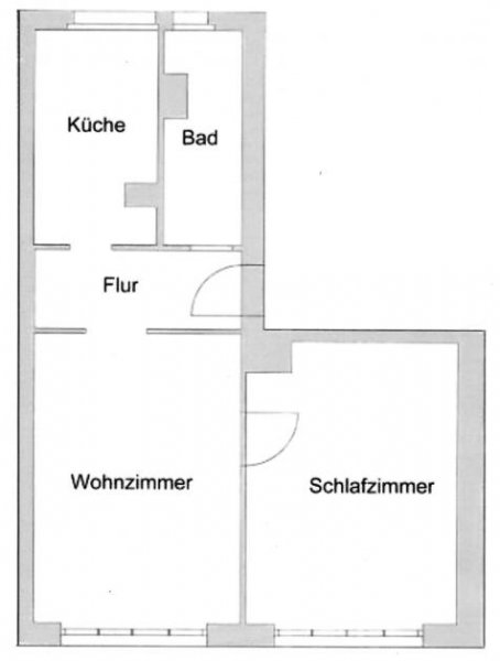 Leipzig LEUTZSCH + 2 RAUM WOHNUNG + LEERSTEHEND + RENOVIERT Wohnung kaufen