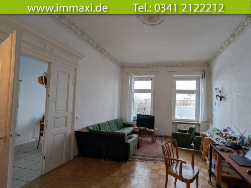 Leipzig NEUSTADT + 2 RAUM WOHNUNG ZUM KAUF + BALKON Wohnung kaufen