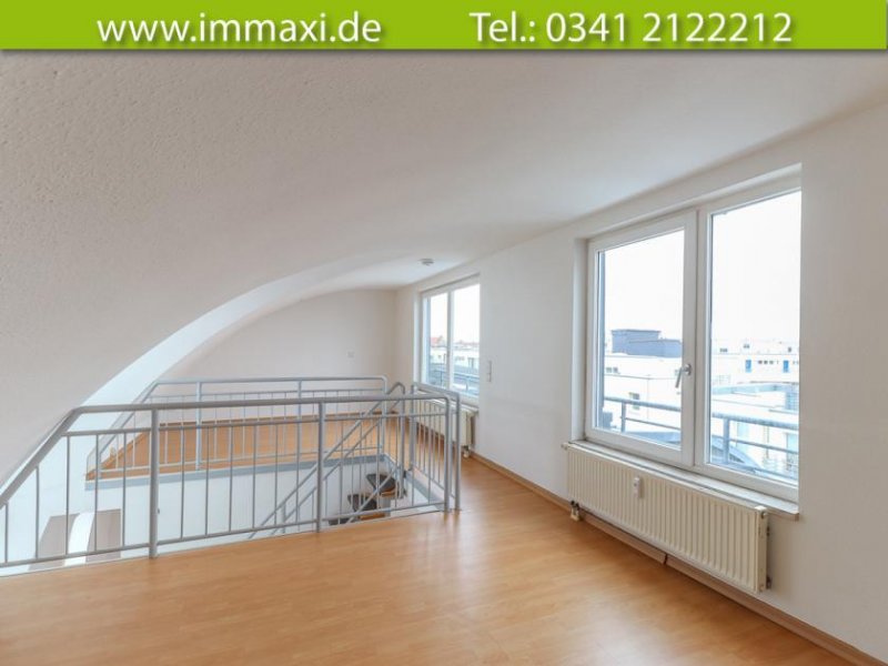 Leipzig ZENTRUM OST + MAISONETTE IM DACHGESCHOSS + 2 RAUM FÜR EIGENNUTZER + TIEFGARAGE Wohnung kaufen