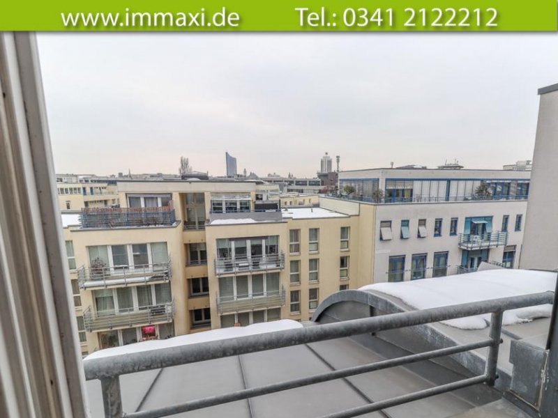 Leipzig ZENTRUM OST + MAISONETTE IM DACHGESCHOSS + 2 RAUM FÜR EIGENNUTZER + TIEFGARAGE Wohnung kaufen