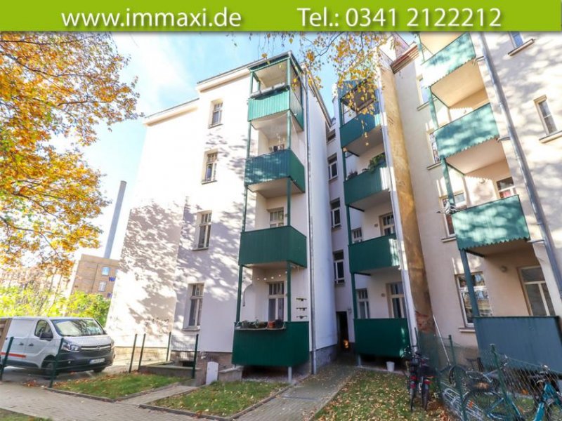 Leipzig SCHÖNEFELD + 3 ZIMMER WOHNUNG + VERMIETET AN WG + BALKON Wohnung kaufen