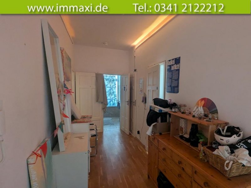 Leipzig SCHÖNEFELD + 3 ZIMMER WOHNUNG + VERMIETET AN WG + BALKON Wohnung kaufen