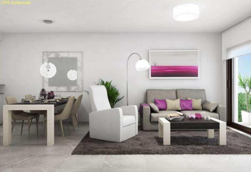 San Juan De Los Terreros ALMERIA: Neubau-Apartment Sofort-Bezug - 3 Zimmer - nahe Strand Wohnung kaufen