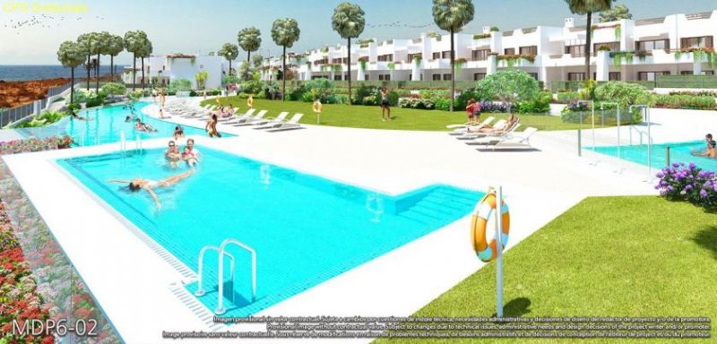 San Juan De Los Terreros ALMERIA: Neubau-Apartment Sofort-Bezug - 3 Zimmer - nahe Strand Wohnung kaufen