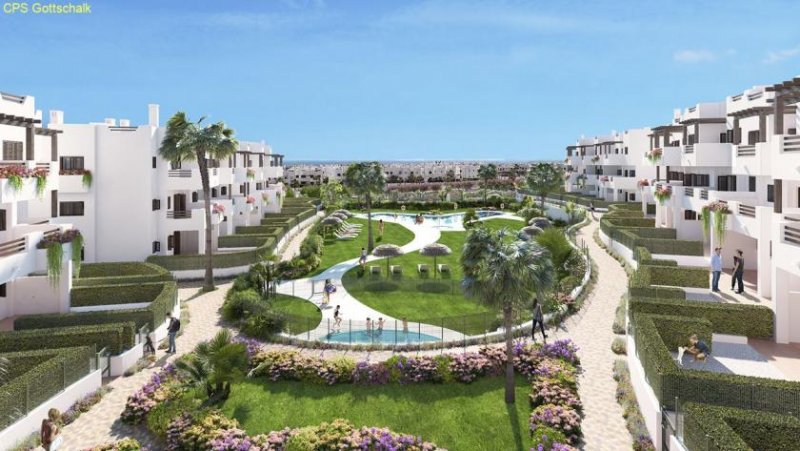 San Juan De Los Terreros ALMERIA: Neubau-Apartment Erstbezug sofort - nahe Strand Wohnung kaufen