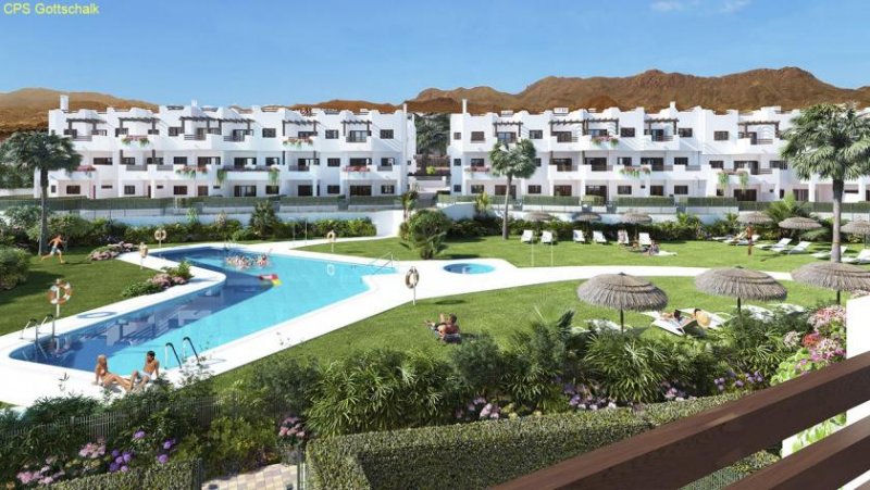 San Juan De Los Terreros ALMERIA: Neubau-Apartment Erstbezug sofort - nahe Strand Wohnung kaufen