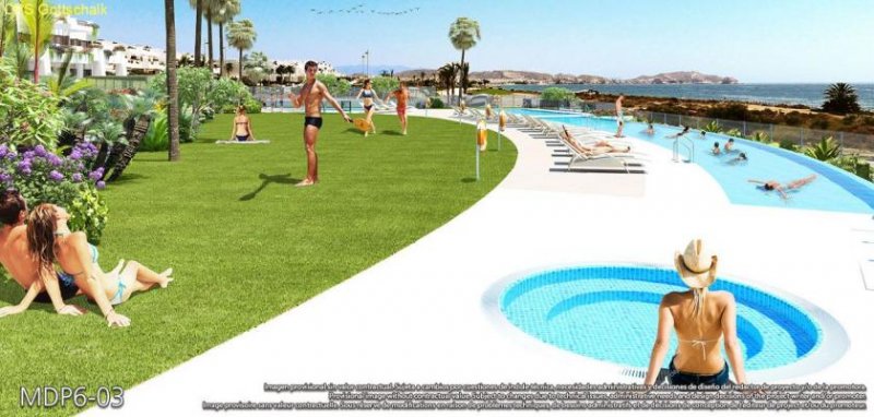 San Juan de los Terreros NEUBAU in Strandnähe PENTHOUSE mit Dachterrasse - SOFORT Wohnung kaufen