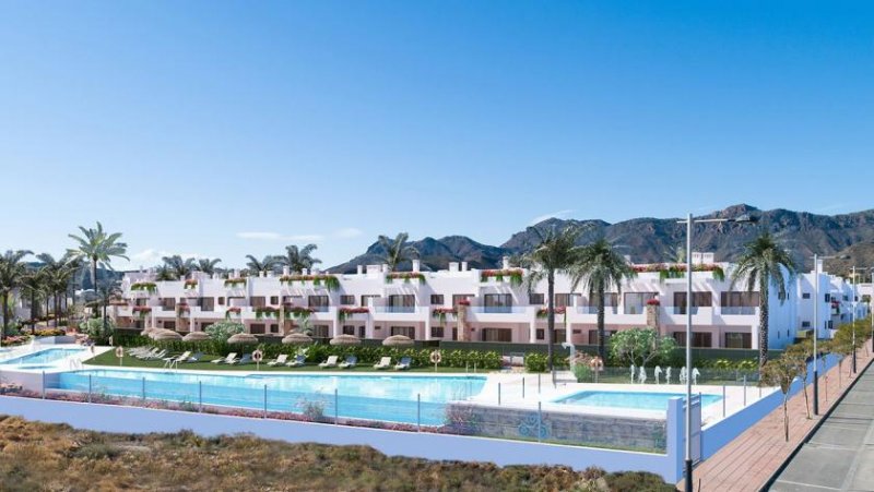 San Juan de los Terreros Obergeschoss-Wohnungen mit 2 Schlafzimmern, 1 - 2 Bädern, Dachterrasse, Tiefgaragenstellplatz in erster Linie am Strand Wohnung