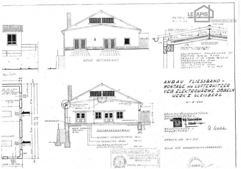 Roßwein GEWERBEIMMOBILIE M. POTENTIAL U. PERFEKTER INFRASTRUKTUR INKL. HALLE/BÜRO ETC. IM BELIEBTEN ROSSWEIN Gewerbe kaufen
