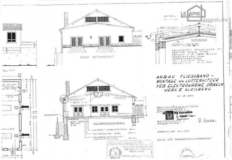 Roßwein GEWERBEIMMOBILIE M. POTENTIAL U. PERFEKTER INFRASTRUKTUR INKL. HALLE/BÜRO ETC. IM BELIEBTEN ROSSWEIN Gewerbe kaufen
