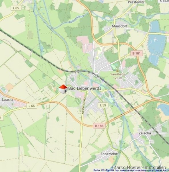 Bad Liebenwerda Baugrundstück am Stadtrand von Bad Liebenwerda Grundstück kaufen