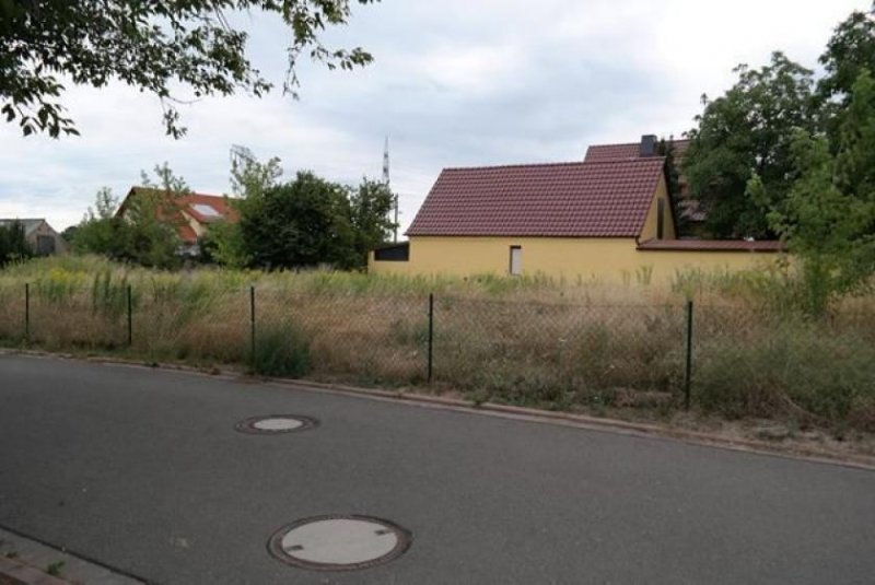 Frankleben Voll erschlossenes Baugrundstück in ruhiger Lage... 5 min zum See Grundstück kaufen