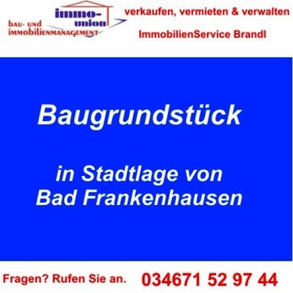 Bad Frankenhausen BAUGRUNDSTÜCK in schöner Lage Grundstück kaufen