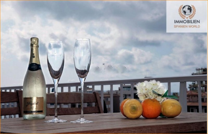 Palma de Mallorca Wundervolle, helle Wohnung mit einem Blick auf den Hafen in El Terreno La Bonanova- Mallorca. Wohnung kaufen