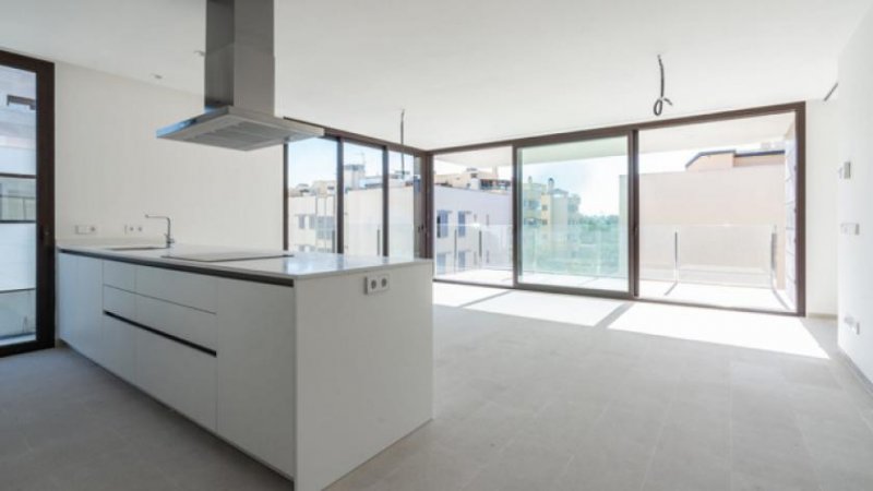 Palma Neubau Penthouse mit Pool in Portixol/El Molinar Wohnung kaufen