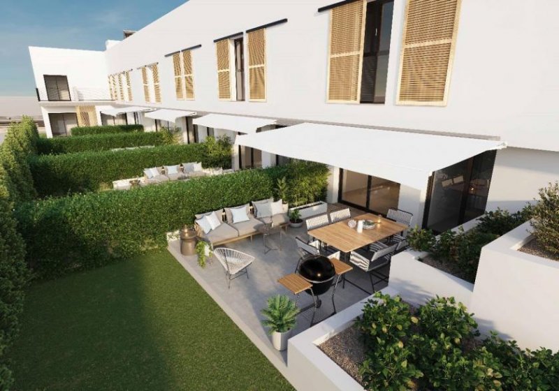 Palma de Mallorca Erdgeschoss-Wohnungen mit 2 Schlafzimmern, 2 Bädern, Einbauküchen mit Elektrogeräten, Klimaanlage und Tiefgaragenstellplatz m