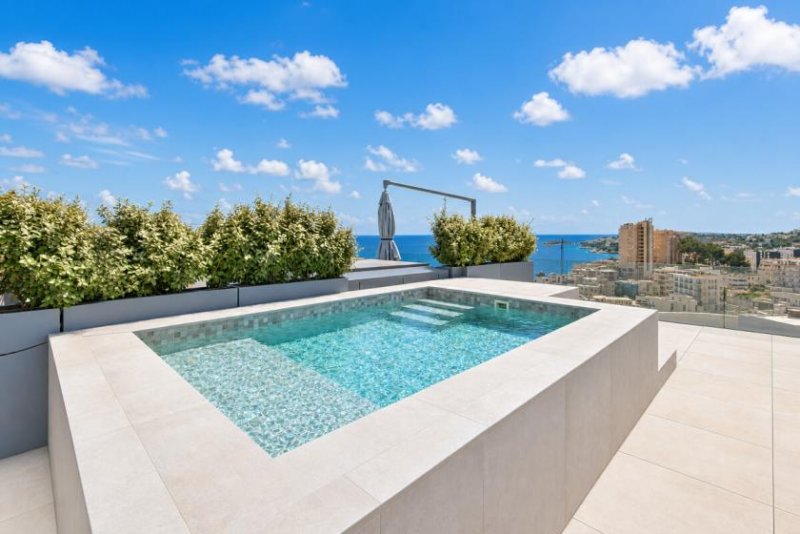 Palma / Cala Major Ihre Traum-Oase in Palma – Penthouse mit privatem Pool und endlosem Meerblick Wohnung kaufen