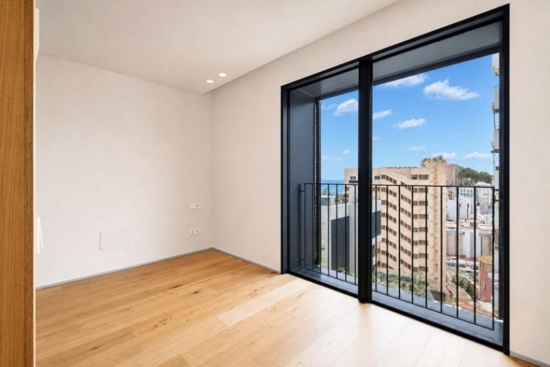 Palma / Cala Major Mallorca fühlen, Luxus leben – moderne Meerblickwohnung mit eigenem Pool Wohnung kaufen