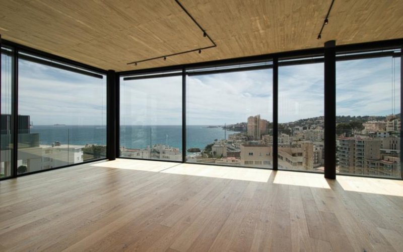 Palma / Cala Major Neubau: Luxus-Penthouse mit Meerblick, Dachterrasse und privatem Pool Wohnung kaufen