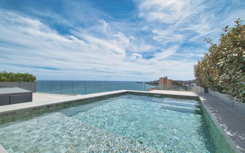 Palma / Cala Major Neubau: Luxus-Penthouse mit Meerblick, Dachterrasse und privatem Pool Wohnung kaufen