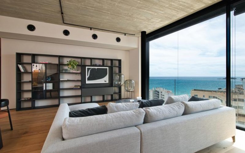 Palma / Cala Major Neubau: Penthouse mit Meerblick, Dachterrasse und privatem Pool Wohnung kaufen