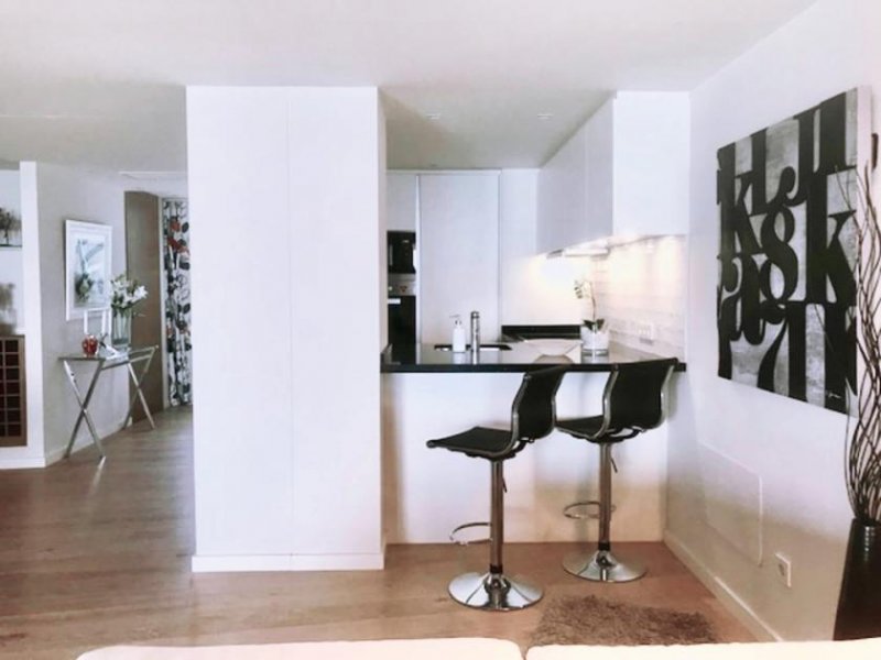 Palma De Mallorca Rarität: Moderne Luxus Meerblick-Wohnung in San Augustín Wohnung kaufen