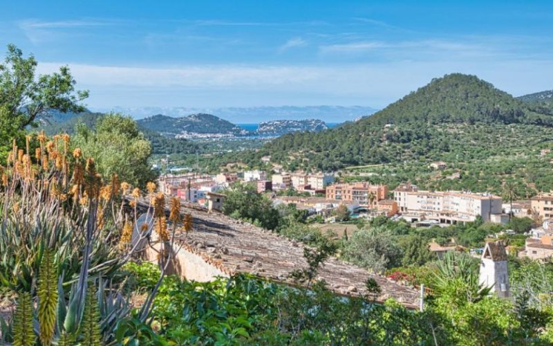 Andratx Landhaus mit idyllischem Panoramablick in Andratx Haus kaufen