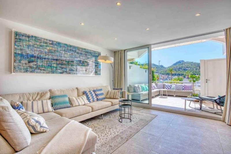 Andratx / Port d'Andratx Duplex-Apartment mit 4 Schlafzimmern direkt am Yachtclub Wohnung kaufen