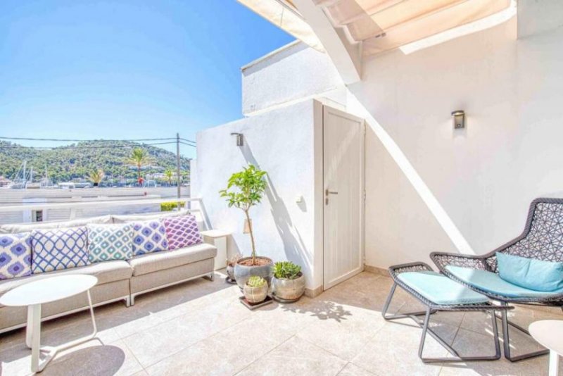 Andratx / Port d'Andratx Duplex-Apartment mit 4 Schlafzimmern direkt am Yachtclub Wohnung kaufen