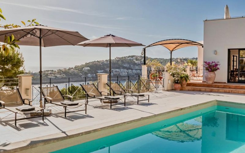 Andratx / Port d'Andratx Ein Logenplatz über dem Mittelmeer – Exklusive Villa in Port d’Andratx Haus kaufen