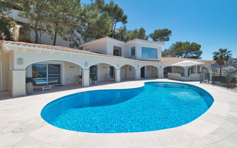 Andratx / Port d'Andratx Exklusive mediterrane Villa mit atemberaubendem Meerblick in bester Lage von Port d'Andratx Haus kaufen