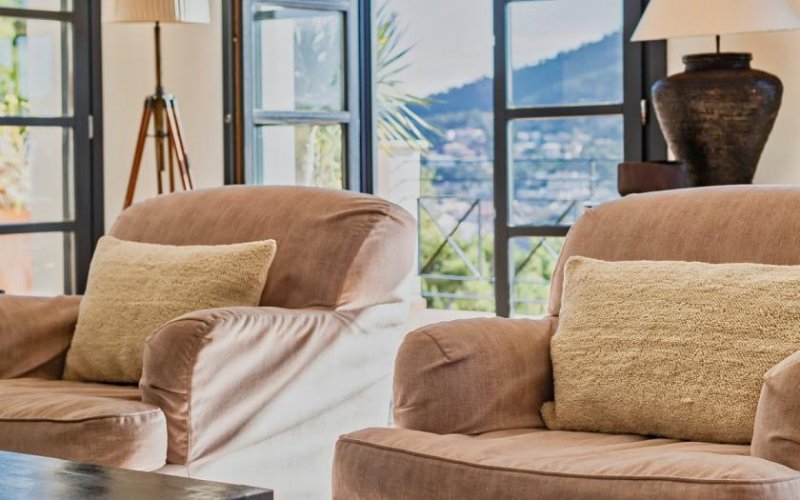 Andratx / Port d'Andratx Exklusive Villa im Fincastil mit atemberaubendem Meer- und Hafenblick Haus kaufen