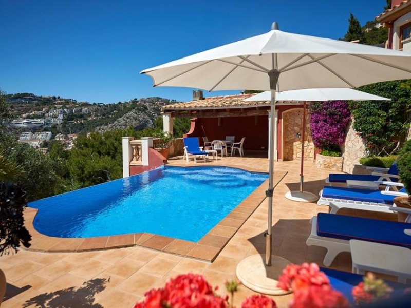 Andratx / Port d'Andratx Ferienresidenz mit zwei separaten Wohneinheiten und herrlichem Meerblick Haus kaufen