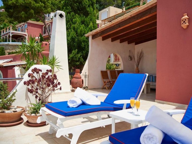 Andratx / Port d'Andratx Ferienresidenz mit zwei separaten Wohneinheiten und herrlichem Meerblick Haus kaufen