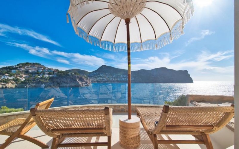Andratx / Port d'Andratx First-Line-Living: Terrassenwohnung am Meer auf La Mola Wohnung kaufen