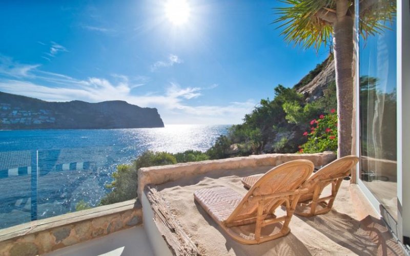 Andratx / Port d'Andratx First-Line-Living: Terrassenwohnung am Meer auf La Mola Wohnung kaufen