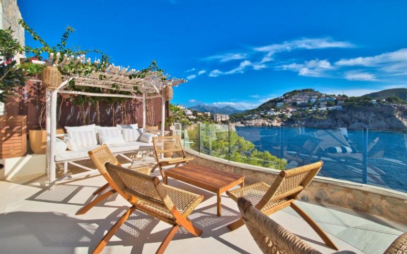 Andratx / Port d'Andratx First-Line-Living: Terrassenwohnung am Meer auf La Mola Wohnung kaufen