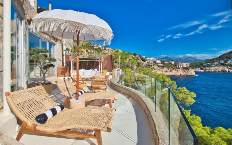 Andratx / Port d'Andratx First-Line-Living: Terrassenwohnung am Meer auf La Mola Wohnung kaufen