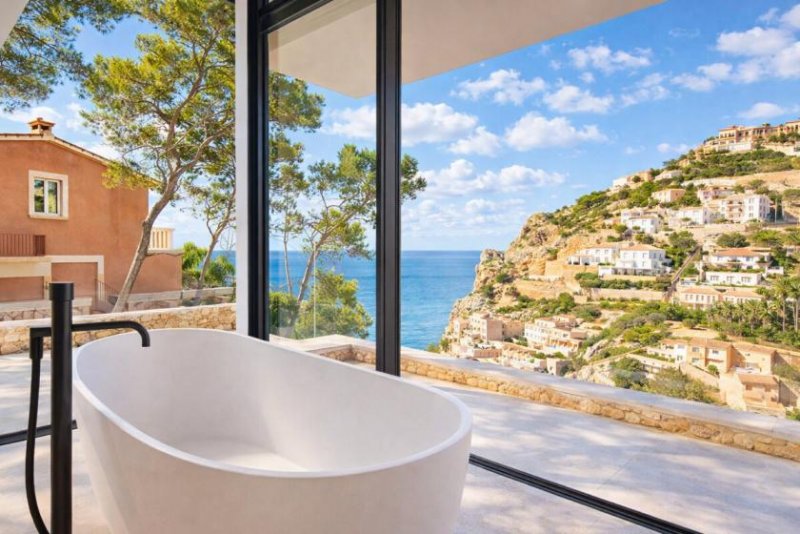 Andratx / Port d'Andratx Leben am Meer: Designvilla in Port d’Andratx mit Infinity-Pool und Sunset-View. Haus kaufen