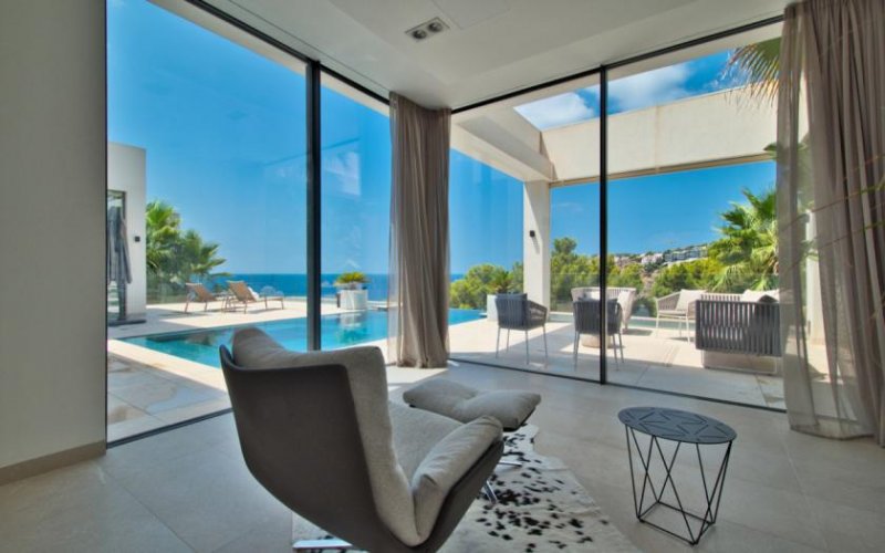 Andratx / Port d'Andratx Luxus-Villa mit wunderschönem Meerblick in Cala Llamp Haus kaufen