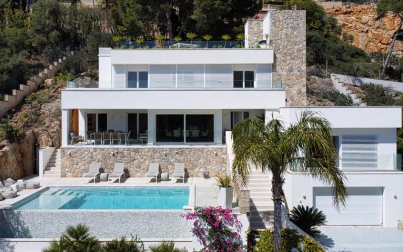 Andratx / Port d'Andratx Moderne Luxusvilla mit Meerblick in begehrter Lage von Port Andratx Haus kaufen