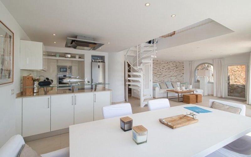 Andratx / Port d'Andratx Modernes Penthouse mit Dachterrasse in 1. Meereslinie in Port Andratx - La Mola Wohnung kaufen