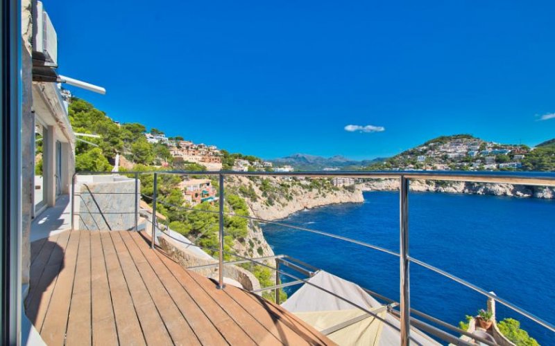 Andratx / Port d'Andratx Wohnen über dem Meer – Panoramablick in erster Linie von Port d'Andratx Wohnung kaufen