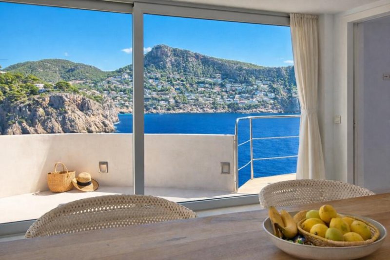 Andratx / Port d'Andratx Wohnen über dem Meer – Panoramablick in erster Linie von Port d'Andratx Wohnung kaufen