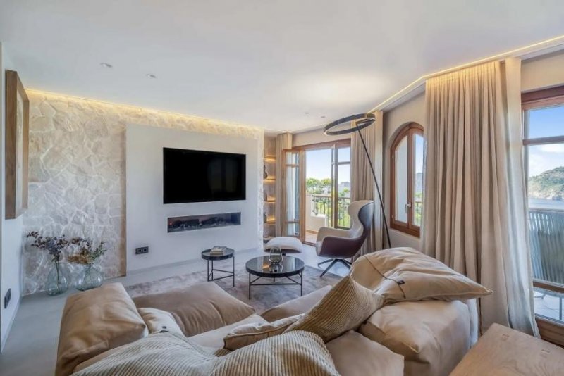 Port D'Andratx Penthouse der Extraklasse mit imposanter Aussicht auf das Meer in Port d'Andratx Wohnung kaufen