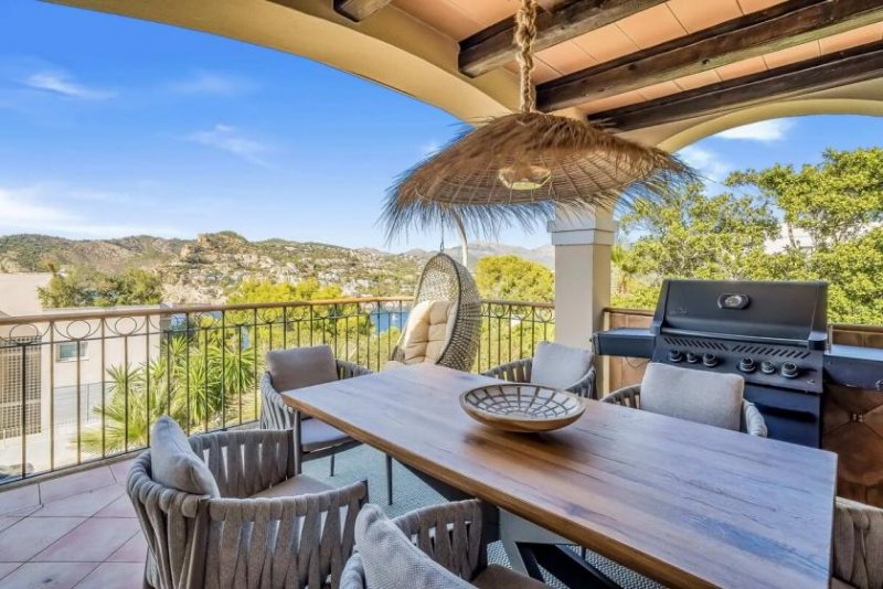 Port D'Andratx Penthouse der Extraklasse mit imposanter Aussicht auf das Meer in Port d'Andratx Wohnung kaufen