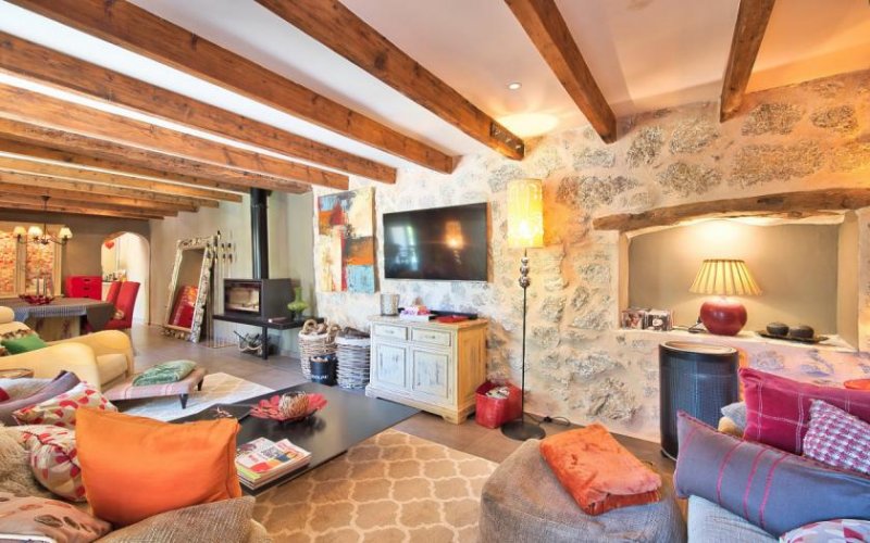 Andratx / s'Arracó Zauberhafte Finca mit mehreren Terrassen, Pool, Gästehaus und absoluter Privatsphäre in S’Arraco Haus kaufen